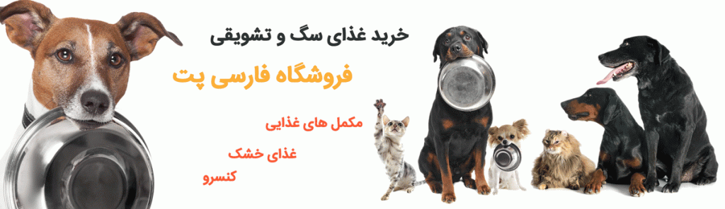 خرید غذای سگ از فروشگاه فارسی پت
